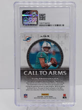 تحميل الصورة إلى عارض المعرض، 2020 Panini Playoff Call to Arms Tua Tagovailoa # CA-18 Miami Dolphins CSG 9 Mint