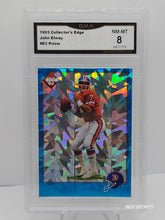 تحميل الصورة إلى عارض المعرض، 1993 Collector's Edge John Elway Prisms Parallel #E2 John Elway Broncos GMA 8 NM-MT