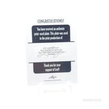 تحميل الصورة إلى عارض المعرض، 2022 Leaf Metal Black Plate 1/1 Joe Hugill #BA-JH1