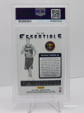 تحميل الصورة إلى عارض المعرض، 2018-19 Panini Chronicles Essentials Red #230 Michael Porter Jr Rookie 2/149 Nuggets PSA 9 Mint