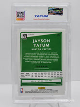 Load image into Gallery viewer, 2021-22 Panini Donruss Optic Jayson Tatum Silver Wave #77 Parish 10 Gem Mint