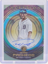 将图片加载到图库查看器,2022 Bowman Inception Auto 88/250 Izaac Pacheco #PA-IP Detroit Tigers