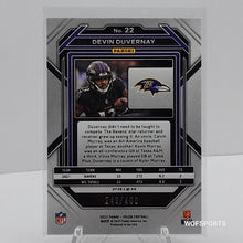 将图片加载到图库查看器,2022 Panini Pandora Prizm DEVIN DUVERNAY #22 Premium /400