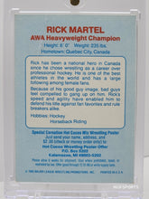 Load image into Gallery viewer, 1985 Major League Wresting Cards Rick Martel 1986 AWA Heavyweight Champion