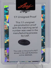 Load image into Gallery viewer, 2021 Leaf Pre-Production Proof Gold Crack Ice 1/1 Nick Gonzales Pittsburgh Pirates
