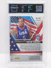 将图片加载到图库查看器,2019-20 Panini Mosaic Reactive Blue Kevin Durant #251 Arena Club 9 MT