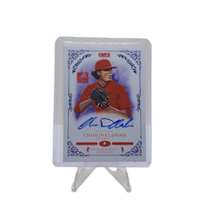 将图片加载到图库查看器,2022 Onyx Vintage Extended Blue Signatures #VACD Chase Dollander - Tennessee Volunteers
