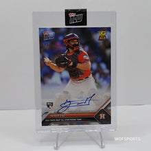 将图片加载到图库查看器,2023 Topps Now YAINER DIAZ On-Card Auto 1/99 Rookie RC Cup Astros