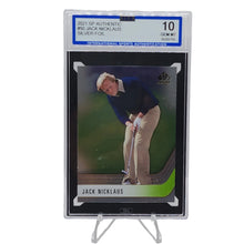 将图片加载到图库查看器,2021 SP Authentic #50 Jack Nicklaus Silver Foil ISA 10 Gem Mint