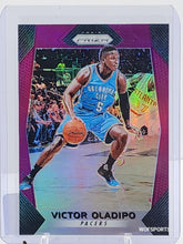 Load image into Gallery viewer, 2017-18 Panini Prizm Purple Prizm #221 Victor Oladipo 4/75