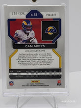 تحميل الصورة إلى عارض المعرض، 2021 PANINI Prizm Purple Ice Prizm #68 CAM AKERS 70/225