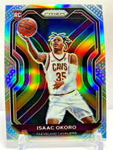 Load image into Gallery viewer, 2020-21 Panini Prizm #298 Isaac Okoro Silver Prizm Rookie RC