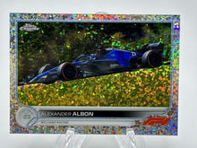 Load image into Gallery viewer, 2022 Topps Chrome F1 #124 Alexander Albon Mini Diamonds Refractor 169/299