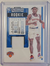 Load image into Gallery viewer, 2020-21 Panini Contenders Rookie Ticket Jersey #RS-IQK Immanuel Quickley