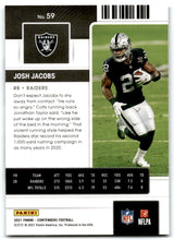 تحميل الصورة إلى عارض المعرض، 2021 Panini Contenders Josh Jacobs Las Vegas Raiders #59