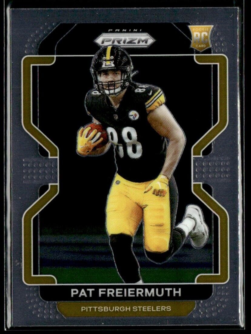 2021 Donruss Pat Freiermuth signed RC, Pittsburgh Steelers