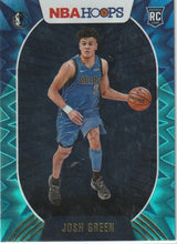 تحميل الصورة إلى عارض المعرض، جوش جرين 2020-21 NBA Hoops Teal Explosion Holographic Rookie #212