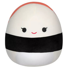 تحميل الصورة إلى عارض المعرض، سكويش مالوز سولين ذا سالمون سوشي رول 11 بوصة محشوة من القطيفة