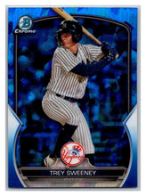 将图片加载到图库查看器,2022 Bowman Chrome Sapphire #BCP119 Trey Sweeney