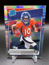 تحميل الصورة إلى عارض المعرض، 2020 Panini Donruss Optic #157 Jerry Jeudy Rated Rookie Silver Holo Prizm - walk-of-famesports
