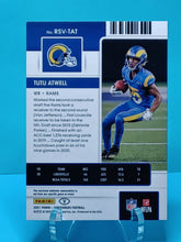 Load image into Gallery viewer, 2021 Panini Contenders Rookie Ticket Swatches Tutu Atwell RC Swatches #RSV-TAT