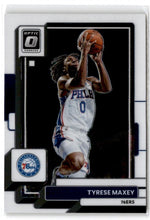 تحميل الصورة إلى عارض المعرض، 2022-23 Donruss Optic Tyrese Maxey #26 Philadelphia 76ers - walk-of-famesports