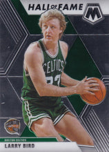 将图片加载到图库查看器,2019-20 Panini Mosaic #290 LARRY BIRD Hall of Fame Celtics