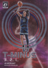 Load image into Gallery viewer, 2022-23 Panini Donruss Optic T-Minus Insert Purple Prizm #9 - Ja Morant