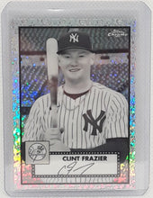 تحميل الصورة إلى عارض المعرض، 2021 Topps Chrome Anniversary Diamond Clint Frazier #296 New York Yankees
