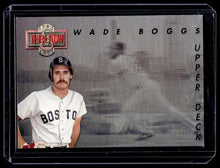 تحميل الصورة إلى عارض المعرض، 1992 Upper Deck Then & Now Refractor Wade Boggs #TN1 Boston Red Sox
