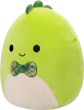将图片加载到图库查看器,Squishmallows Danny the Green Dino Wearing a Bow Tie 8" Stuffed Plush