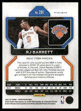 تحميل الصورة إلى عارض المعرض، 2020-21 Panini Prizm Silver RJ Barrett #201 نيويورك نيكس
