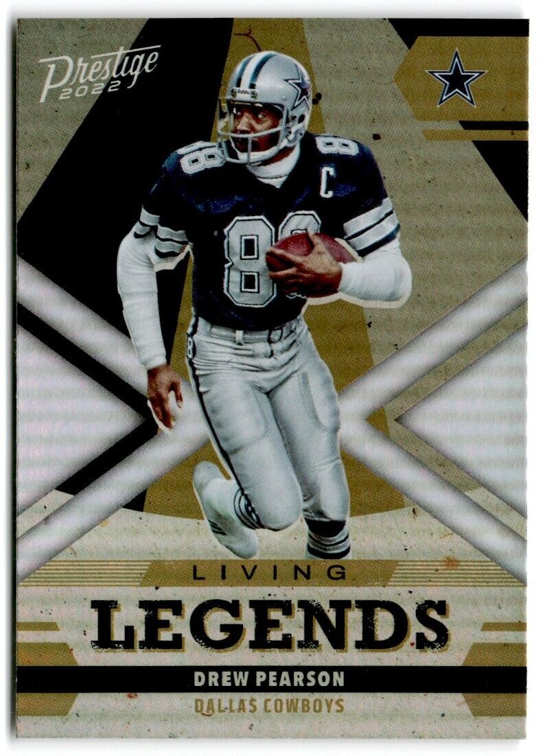 2022 Prestige Football Living Legends #23 Drew Pearson - Dallas Cowboys  /499 SP