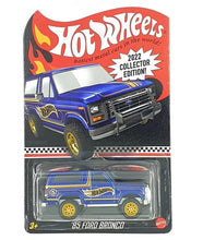 将图片加载到图库查看器,Hot Wheels 2022 Collectors Edition '85 Ford Bronco