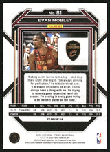 将图片加载到图库查看器,2022-23 Panini Prizm Evan Mobley Cracked Ice Prizm #81 Cleveland Cavaliers - walk-of-famesports