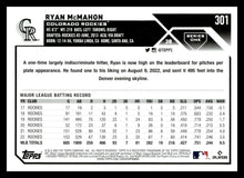 将图片加载到图库查看器,2023 Topps Ryan McMahon #301 Colorado Rockies