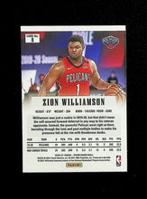 将图片加载到图库查看器,2020-21 Panini Prizm Silver Flashbacks Zion Williamson #8 New Orleans Pelicans