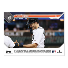 تحميل الصورة إلى عارض المعرض، Parker Meadows - 2023 MLB TOPPS NOW Card 744 CALL-UP - walk-of-famesports