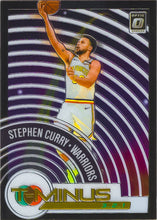 تحميل الصورة إلى عارض المعرض، 2020-21 Panini Donruss Optic T-Minus Instert Stephen Curry #1