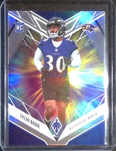 Load image into Gallery viewer, 2022 Panini Phoenix Tyler Badie COLOR BURST RC #148 Baltimore Ravens - walk-of-famesports