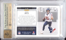 Load image into Gallery viewer, 2021 PANINI ONE PATCH ON CARD AUTO RC #28 DAVIS MILLS /199 BGS 9.5 AUTO 10