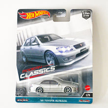 تحميل الصورة إلى عارض المعرض، 2023 Hot Wheels Premium Car Culture '98 Toyota Altezza Modern Classics 2/5