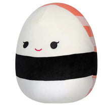 تحميل الصورة إلى عارض المعرض، سكويش مالوز سولين ذا سالمون سوشي رول 11 بوصة محشوة من القطيفة