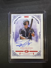 将图片加载到图库查看器,2022 Onyx Vintage Extended Blue Signature #VASJ Spencer Jones /400 - New York Yankees