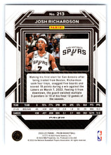将图片加载到图库查看器,2022-23 Panini Prizm Josh Richardson Base #213 San Antonio Spurs - walk-of-famesports