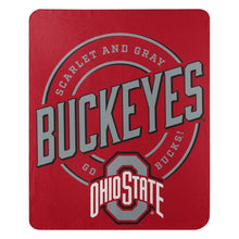 将图片加载到图库查看器,NCAA Campaign Fleece Blanket 50"x60" Assorted Teams Choose Your