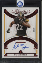 تحميل الصورة إلى عارض المعرض، 2021 Panini Flawless Ruby Diamond Gem Najee Harris Steelers RC Rookie 10/20