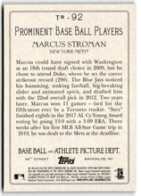 Load image into Gallery viewer, 2020 Topps #TR-92 Marcus Stroman Turkey Red - New York Mets