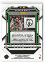 将图片加载到图库查看器,2022-23 Panini Prizm Derrick White Base #12 Boston Celtics - walk-of-famesports