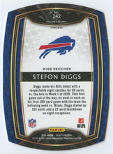 Load image into Gallery viewer, 2020 Panini Select Stefon Diggs Red Die-Cut Prizm #242 Buffalo Bills